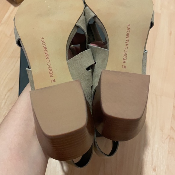 Rebecca Minkoff Issa Lace Up Block Heel Sandal - Picture 5 of 8